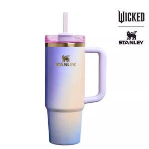 STANLEY x WICKED Glinda for Good 2025 30 oz Tumbler blue pink purple